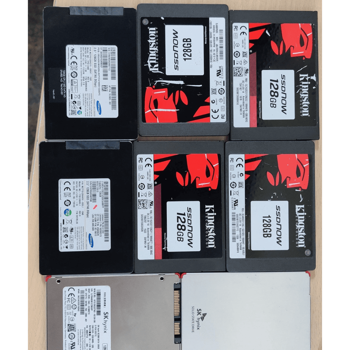 Pulled Out SSD's Stock